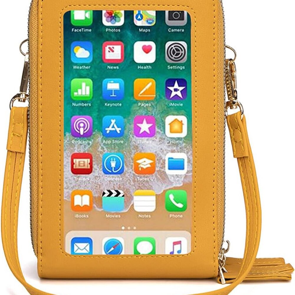 Phone Purse Crossbody bags for women Small travel wallet touch screen